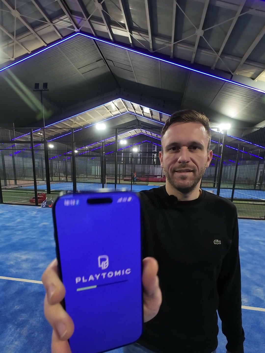 Buchung ueber die Playtomic App